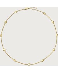 Missoma - Molten Teardrop Multi Charm Necklace - Lyst