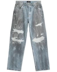 NAHMIAS - Thrashed Baggy Jeans - Lyst