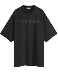 Fear Of God - Short Sleeve Text Print T-Shirt - Lyst