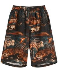 Endless Joy - Leopard Jungle Shorts - Lyst