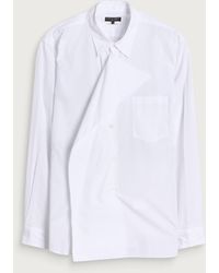 Comme des Garçons - Cotton Shirt With Overlay - Lyst