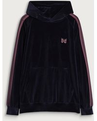 Needles - Velour Track Hoodie - Lyst