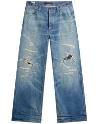 Mastercraft Union - Showa Relaxed Repaired Jeans - Lyst