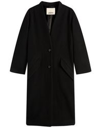 Isabel Marant - Florane Long Wool Coat - Lyst