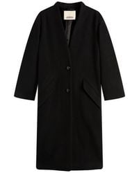 Isabel Marant - Florane Long Wool Coat - Lyst