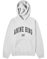 Anine Bing - Harvey Hooded Crew Sweat - Lyst