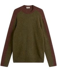 Forét - Alpine Conrast Crew Neck Jumper - Lyst