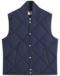 Dubbleware - Dubble Down Diamond Quilted Vest - Lyst