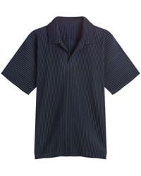 Homme Plissé Issey Miyake - Pleat Polo Shirt - Lyst