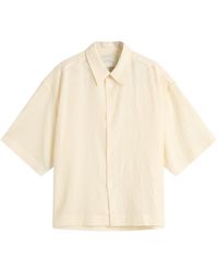 Studio Nicholson - Sanko Boxy Short Sleeve Shirt - Lyst