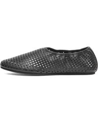 St. Agni - Perforated Ballet Flats - Lyst