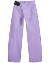 JW Anderson - Twisted Workwear Trousers - Lyst