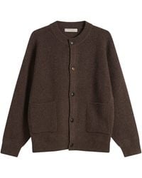 FRIZMWORKS - Heavy Wool Round Cardigan - Lyst