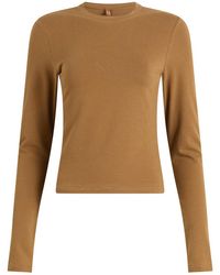 Skims - Cotton Jersey Long Sleeve Top - Lyst