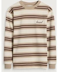 BOUND - Stripe Long Sleeve T-Shirt - Lyst