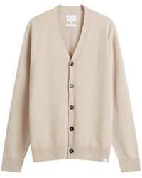 Norse Projects - Standard Lambswool Knit Cardigan - Lyst