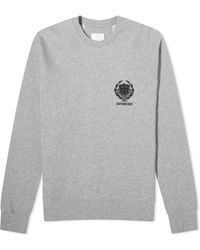 Givenchy - Crest Logo Raglan Sweatshirt - Lyst