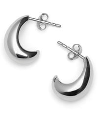 Missoma - Savi Dome Mini Hoop Earrings - Lyst