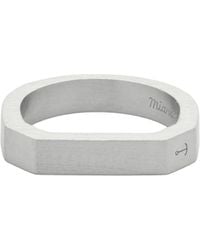 Miansai - Hex Plated Ring - Lyst