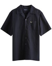 Fred Perry - Textured Vacation Shirt - Lyst
