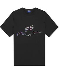 Paul Smith - Ps Logo T-Shirt - Lyst