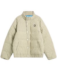 BBCICECREAM - Script Nylon Check Puffer Jacket - Lyst