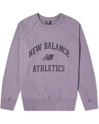 New Balance - Athletics Varsity Fleece Crewneck - Lyst