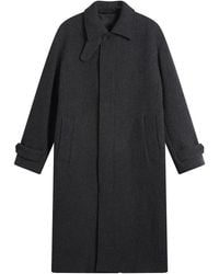 NN07 - Gibson Brushed Wool Coat - Lyst