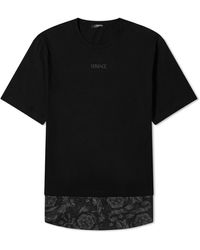 Versace - Baroque Panel T-Shirt - Lyst