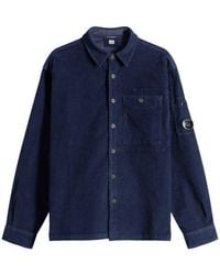 C.P. Company - Corduroy Lens Overshirt - Lyst