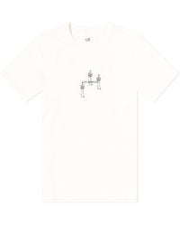 C.P. Company - 30/1 Jersey Relaxed Graphic T-Shirt - Lyst