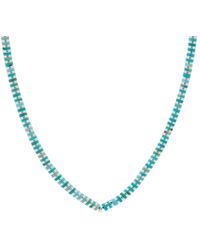 Mikia - Heishi Beaded Necklace - Lyst