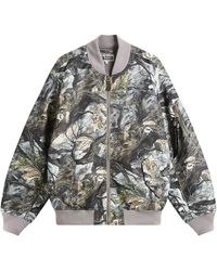 A Bathing Ape - Tree Edge Camo Bomber Jacket - Lyst