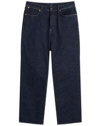 Stone Island - Denim Research Stretch Slim Jeans - Lyst