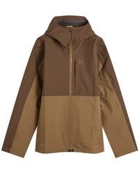 Haglöfs - Front Proof Ii Waterproof Jacket - Lyst