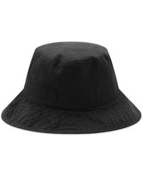 Acne Studios - Brimmo Twill Logo Bucket Hat - Lyst