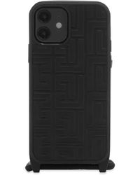 Balmain Iphone Case 12 - Black