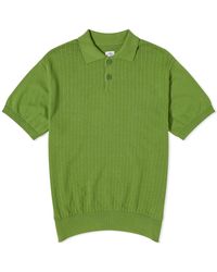 POLAR SKATE - Miles Knit Polo Shirt - Lyst