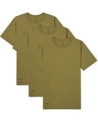 WTAPS - 01 Skivvies 3-Pack T-Shirt - Lyst