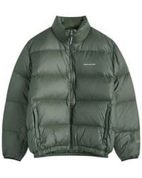 【thisisneverthat】 WashedDownPufferJacket thisisneverthat Washed Down Puffer Jacket in Blue for Men | Lyst