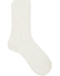 RoToTo - Organic Daily Ribbed Crew Sock - Lyst