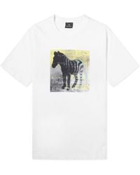 Paul Smith - Zebra Square T-Shirt - Lyst