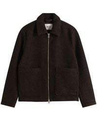 NN07 - Gael Brushed Wool Jacket - Lyst