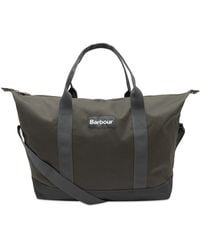 Barbour - Highfield Canvas Holdall - Lyst