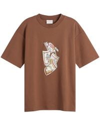 Drole de Monsieur - Rum Labels T-Shirt - Lyst