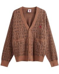 ICECREAM - Text Print Knit Cardigan - Lyst