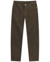 Visvim - Garment-Dyed Corduroy Trousers - Lyst