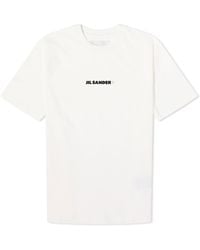 Jil Sander - Logo T-Shirt - Lyst