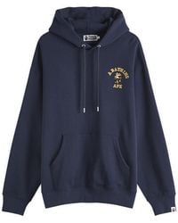 A Bathing Ape - 1St Camo College Logo Relaxed Fit Hoodie - Lyst