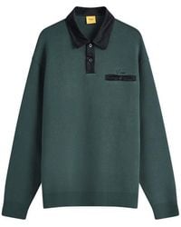 Dime - Casino Knit Rugby Polo - Lyst